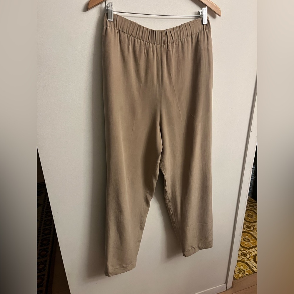 Vintage Neiman Marcus Silk Trousers Size 10 - Picture 3 of 7